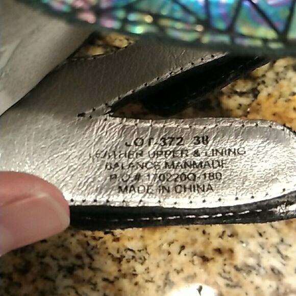 Alegria Camile Tectonic Iridescent Comfort Slip Resistant Sandal LOT-372 38 8.5 - Picture 12 of 12